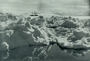 The Terra Nova in McMurdo Sound, c1910-1913, (1913). Artist: Herbert Ponting