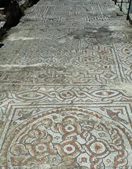 Mosaic Prints: Terrace Houses, Ephesus, Anatolia, Turkey, Roman period, 2nd century, (1999). Creator: LTL