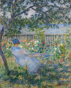 Country Estate Prints: The Terrace at Vetheuil. Artist: Monet, Claude (1840-1926)