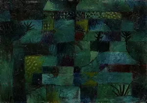 Mystery Prints: Terraced Garden, 1920. Creator: Paul Klee