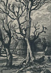 Bare Prints: A Terracine, 1919. Artist: Pierre Gusman