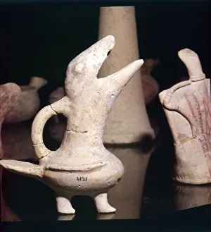 21st Century Bc Prints: Terracotta Bird, Pre-Palatial Crete, c2, 600-c1900 BC