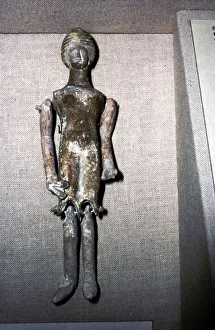 Castanets Prints: Terracotta Corinth Doll, 350 BC