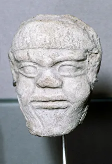 Terracotta head, Susa, 2nd millenium BC