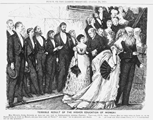 Terrible Result of the Higher Education of Women!, 1874. Artist: Joseph Swain