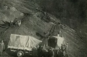 Stanley Macbean Collection: The Terrible Retreat from Serbia, (1919). Creator: Unknown