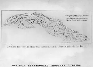 Spanish Text Prints: Territorial Divison, (1847), 1920s. Artist: Jose Maria de La Torre