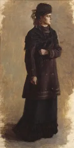 Revolutionaries Prints: A terrorist. Artist: Yaroshenko, Nikolai Alexandrovich (1846-1898)