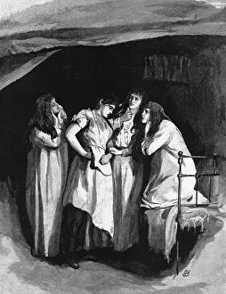 Tess of the D'Urbervilles, By Thomas Hardy; you be going to marry him? asked Marian, 1891 Creator: Hubert von Herkomer. Tess of the D'Urbervilles, By Thomas Hardy; you be going to marry him