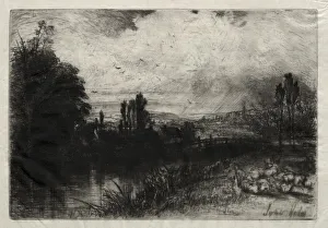 1818 1910 Prints: On the Test. Creator: Francis Seymour Haden (British, 1818-1910)