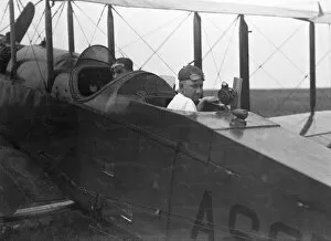 Aviators Gallery: Test pilot and engineer, USA, 1920. Creator: Unknown