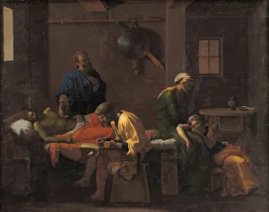 Testament Prints: The Testament of Eudamidas, 1644-1648. Creator: Nicolas Poussin