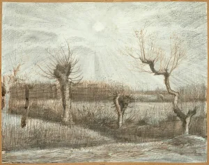 Gogh Vincent Van Prints: Tetards (Pollards), 1884. Creator: Vincent van Gogh