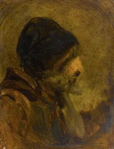Ziem Felix Prints: Tête d'homme, d'après Rembrandt