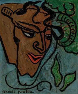 Fertility Prints: Tete de faune, c1934-1935. Creator: Picabia, Francis (1879-1953)