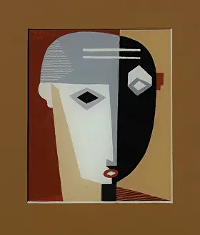 Marcoussis Prints: Tete (Head), 1926. Creator: Marcoussis, Louis (1883-1941)