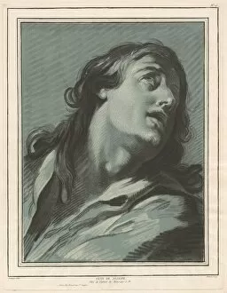 Bonnet Louis Marin Gallery: Tete de Joseph (Head of Joseph), 1773. Creator: Louis Marin Bonnet