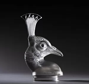 Automibilia Gallery: Tete de Paon Lalique mascot. Creator: Unknown