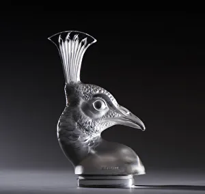Automibilia Gallery: Tete de Paon Lalique mascot. Creator: Unknown