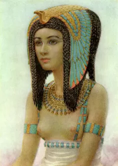 Necklace Collection: Tetisheri, Ancient Egyptian queen of the 17th dynasty, 16th century BC (1926)