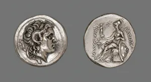 Tetradrachm (Coin) Portraying Alexander the Great, 297-281 BCE