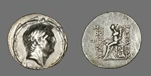 Hellenistic Gallery: Tetradrachm (Coin) Portraying Demetrios I Soter, 162-150 BCE, Reign of Demetrios I Soter