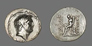 Hellenistic Gallery: Tetradrachm (Coin) Portraying Demetrios I Soter, 162-150 BCE, Reign of Demetrios I Soter