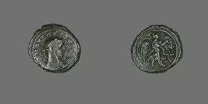 Billon Gallery: Tetradrachm (Coin) Portraying Emperor Probus, 279-280. Creator: Unknown