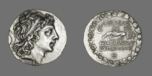 Tetradrachm (Coin) Portraying King Mithridates VI, 90-89 BCE, reign of Mithradates VI Tetradrachm (Coin) Portraying King Mithridates VI, 90-89 BCE, reign of Mithradates VI