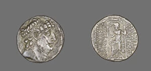 Tetradrachm (Coin) Portraying Philip Philadelphus, 92-83 BCE. Creator: Unknown