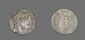 Tetradrachm (Coin) Portraying Philip Philadelphus, 92-83 BCE. Creator: Unknown