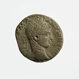 Syrian Prints: Tetradrachm of Elegabalus, 1st-3rd century A.D. Creator: Unknown