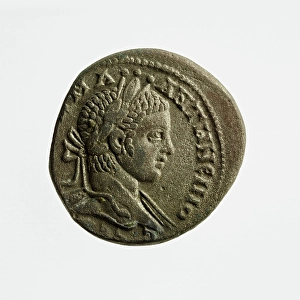 Syrian Prints: Tetradrachm of Elegabalus, 1st-3rd century A.D. Creator: Unknown