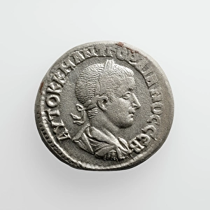 Numismatology Prints: Tetradrachm of Gordian III, A.D. 238-244. Creator: Unknown