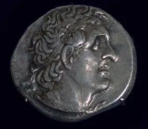 Ptolemy I Soter Collection: Tetradrachm of King Ptolemy I of Egypt (387-283BC), c305-282 BC