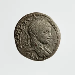 Syrian Prints: Tetradrachm of Macrinus, 1st-3rd century A.D. Creator: Unknown