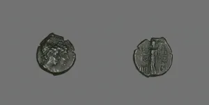 Gemini Prints: Tetras (Coin) Depicting the Dioscuri, 203-89 BCE. Creator: Unknown