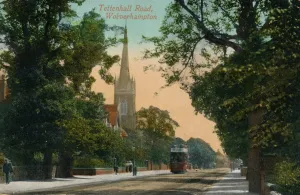 Wolverhampton Prints: Tettenhall Road, Wolverhampton, c1905