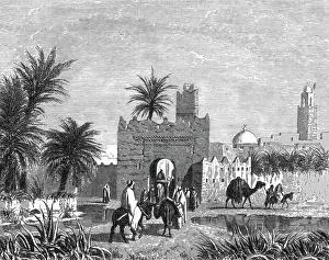 Morocco Prints: Tetuan; A Ride to Gebel-Mousa, in North-Western Barbary, 1875. Creator: Trorey Blackmore