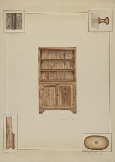 Tewer or Cupboard, c. 1938. Creator: Sarah F. Williams