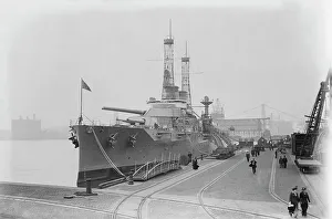 Museum Ship Prints: TEXAS, 1914. Creator: Bain News Service