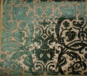 Gold And Silver Threads Prints: Textile, 16th century. Artist: West European Applied Art