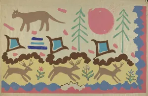Textile, 1935/1942. Creator: Unknown