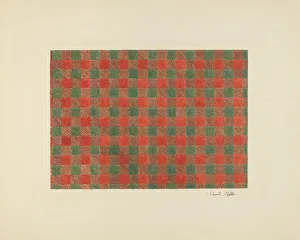 Material Collection: Textile, c. 1941. Creator: Pearl Gibbo
