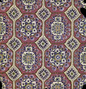Textile Design For the Trekhgornaya Manufaktura, 1918. Artist: Anonymous