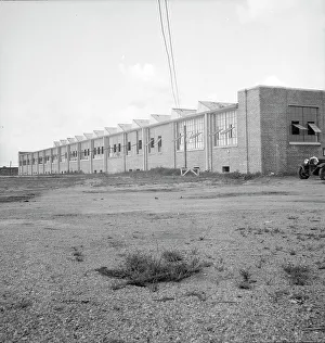 Mississippi United States Of America Prints: Textile factory built by Work Projects Administration (WPA)