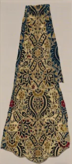 Textile Fragment, Iran, ca. 1540. Creator: Unknown Textile Fragment, Iran, ca. 1540. Creator: Unknown