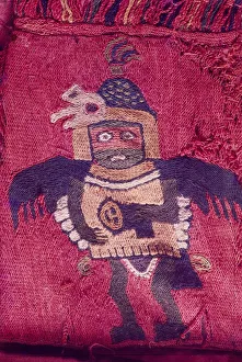 Textiles, Paracas Culture, Peru, 2015. Creator: Luis Rosendo
