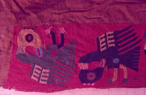 Textiles, Paracas Culture, Peru, 2015. Creator: Luis Rosendo