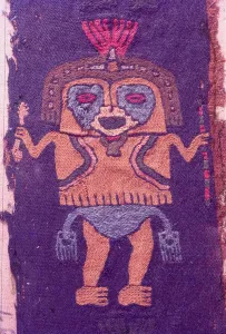 Textiles, Paracas Culture, Peru, 2015. Creator: Luis Rosendo